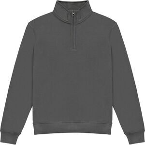 Kustom Kit Mens Quarter Zip Sweatshirt / Dark Grey